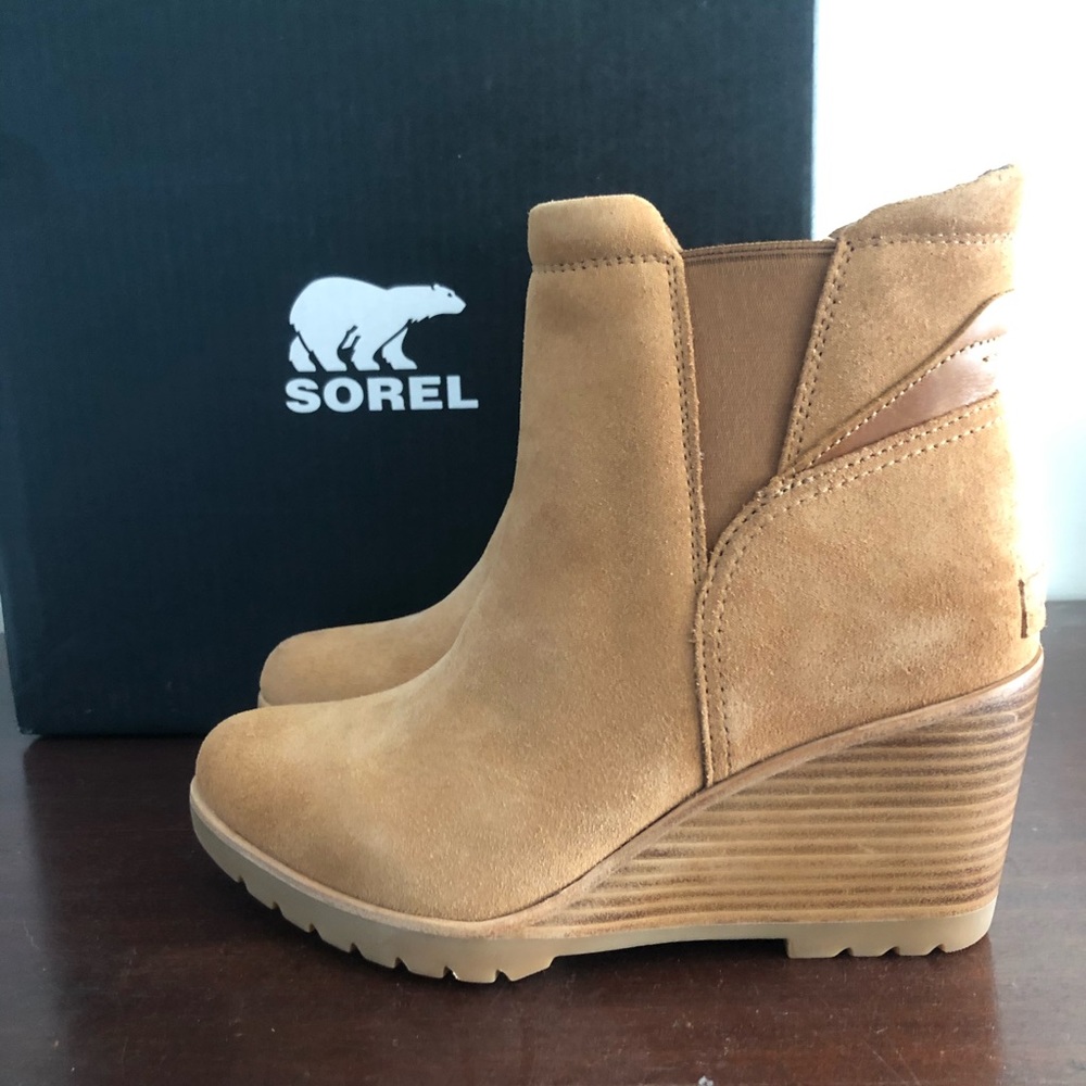 Sorel high heel boots!